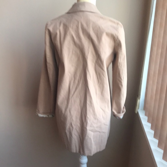 Sundance Anthropologie beige cotton jacket Sz S - Picture 3 of 6
